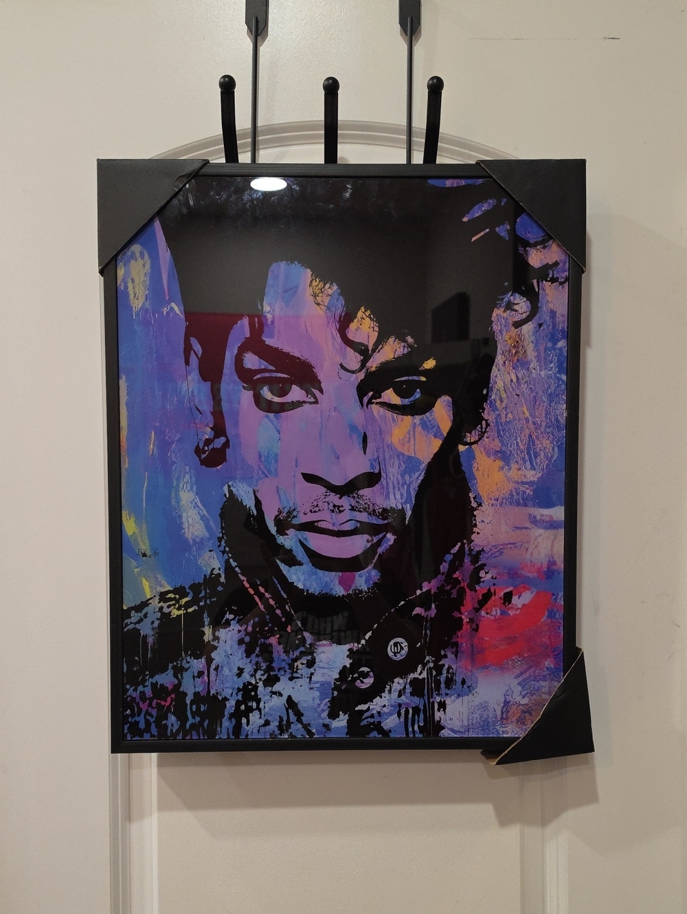 The Pop Art Factory Prince Print Vinyl Canvas Framed Wall Decor - Picture 4 of 7